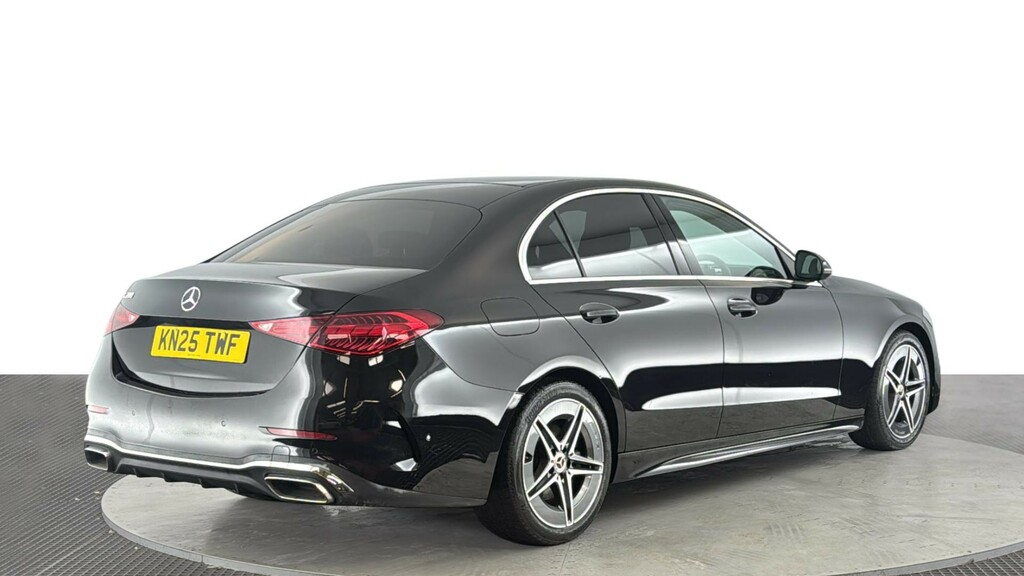 Mercedes-Benz C Class 1.5 C200h Mhev Amg Line Saloon Hybrid G KN25TWF Black #4