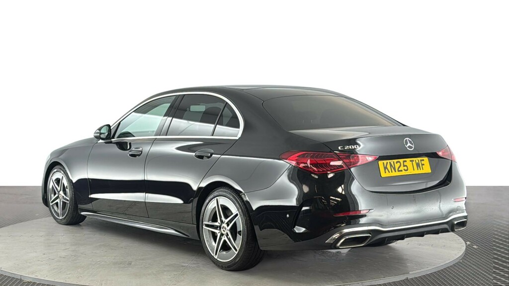 Mercedes-Benz C Class 1.5 C200h Mhev Amg Line Saloon Hybrid G KN25TWF Black #6