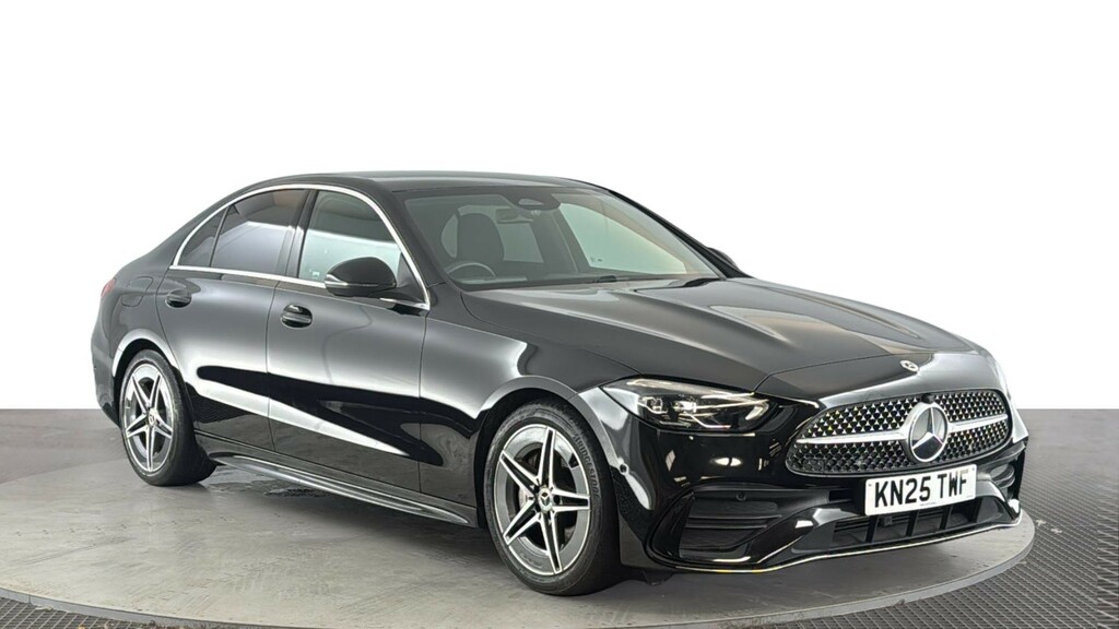 Mercedes-Benz C Class 1.5 C200h Mhev Amg Line Saloon Hybrid G KN25TWF Black #2