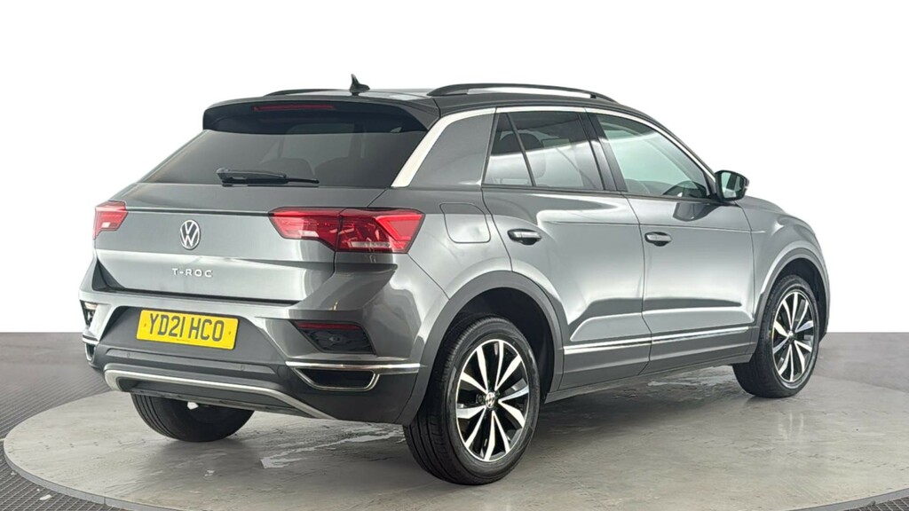 Volkswagen T-Roc 1.5 Tsi Gpf Evo Design Suv Euro YD21HCO Grey #4