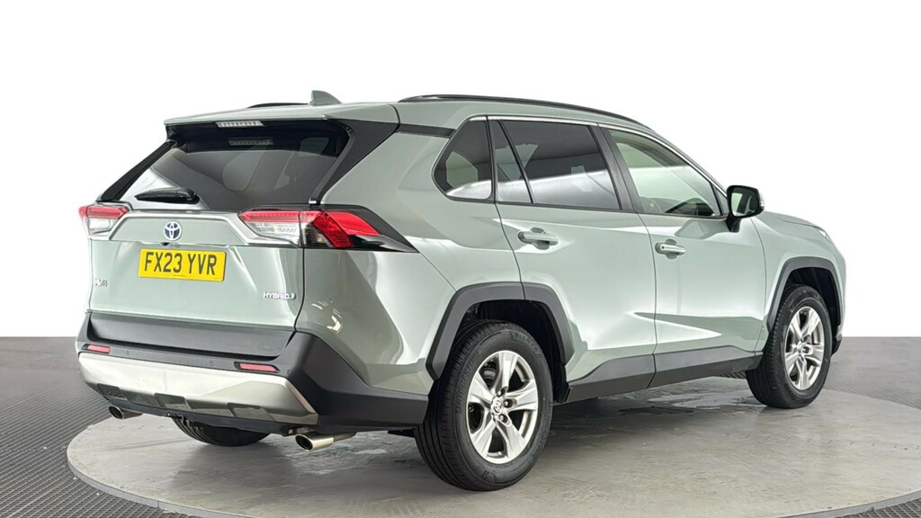 Toyota Rav 4 2.5 Vvt-h Gpf Icon Suv Hybrid Cvt Euro FX23YVR Green #4