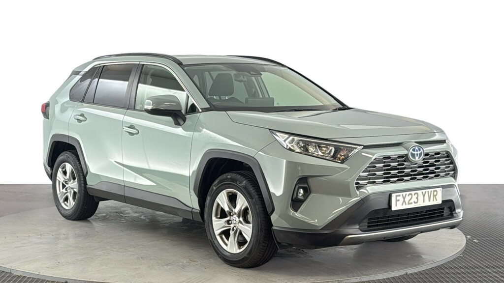 Toyota Rav 4 2.5 Vvt-h Gpf Icon Suv Hybrid Cvt Euro FX23YVR Green #2