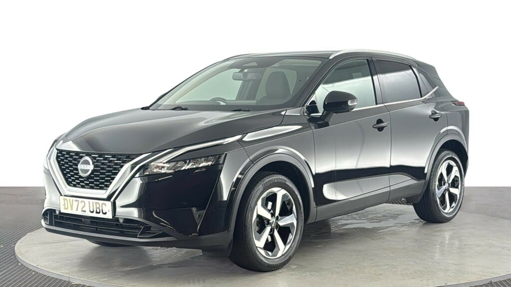 Nissan Qashqai 1.3 Dig-t Mhev N-connecta Suv Hybrid Ma DV72UBC Black