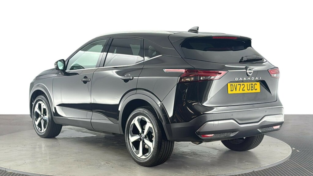 Nissan Qashqai 1.3 Dig-t Mhev N-connecta Suv Hybrid Ma DV72UBC Black #6