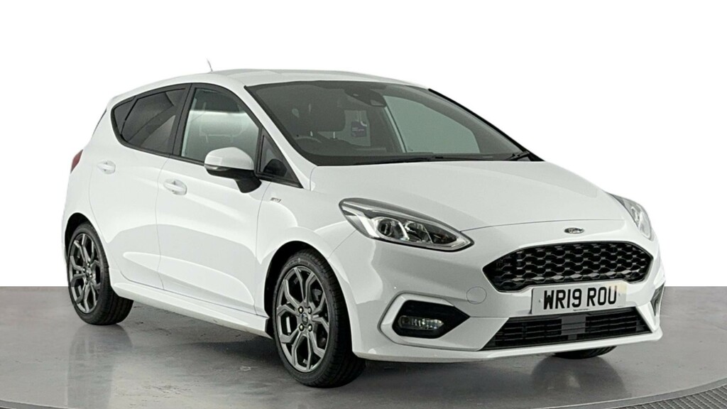 Ford Fiesta 1.0T Ecoboost Gpf St-line Hatchback Man WR19ROU White #2