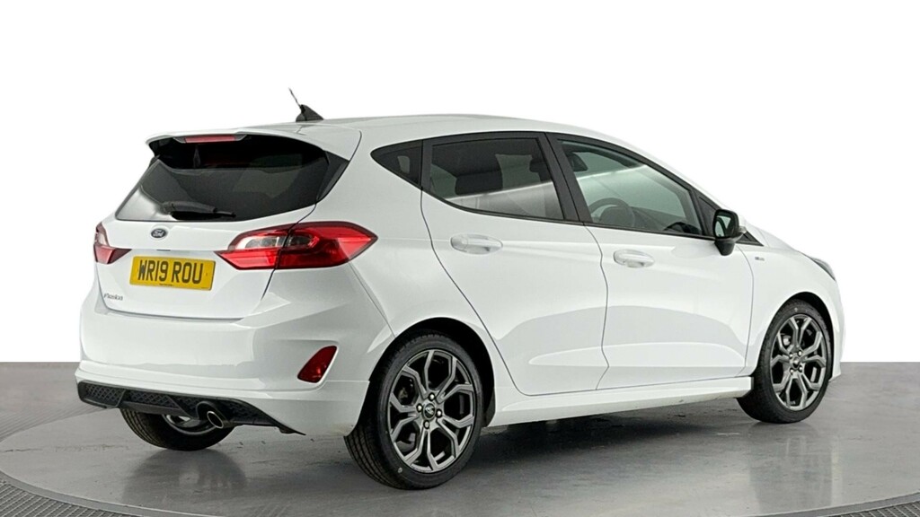 Ford Fiesta 1.0T Ecoboost Gpf St-line Hatchback Man WR19ROU White #4