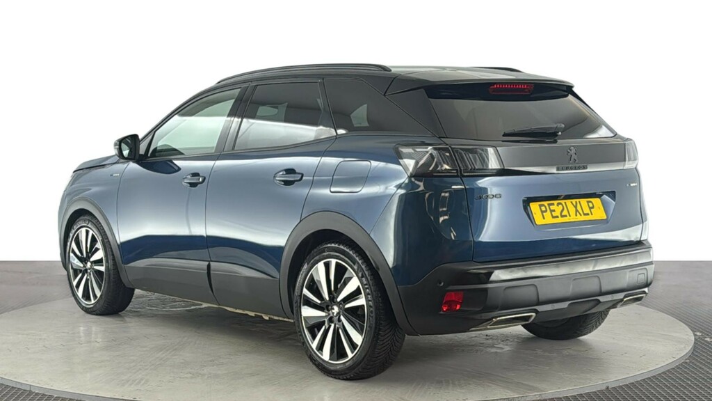 Peugeot 3008 1.6 13.2Kwh Gt Suv Plug-in Hybrid E-eat Blue #6