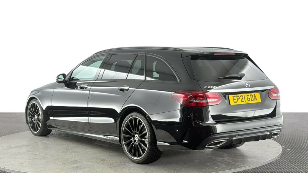 Mercedes-Benz C Class 1.5 C200 Mhev Amg Line Night Edition Premium Plus Black #6