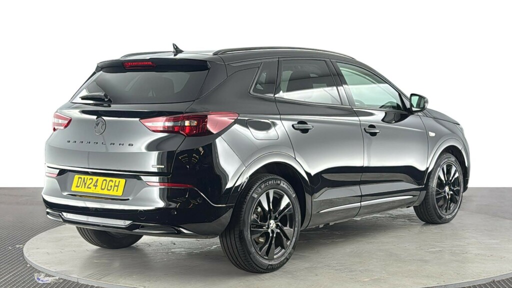 Vauxhall Grandland 1.6 14.2Kwh Gs Suv Plug-in Hybrid DN24OGH Black #4