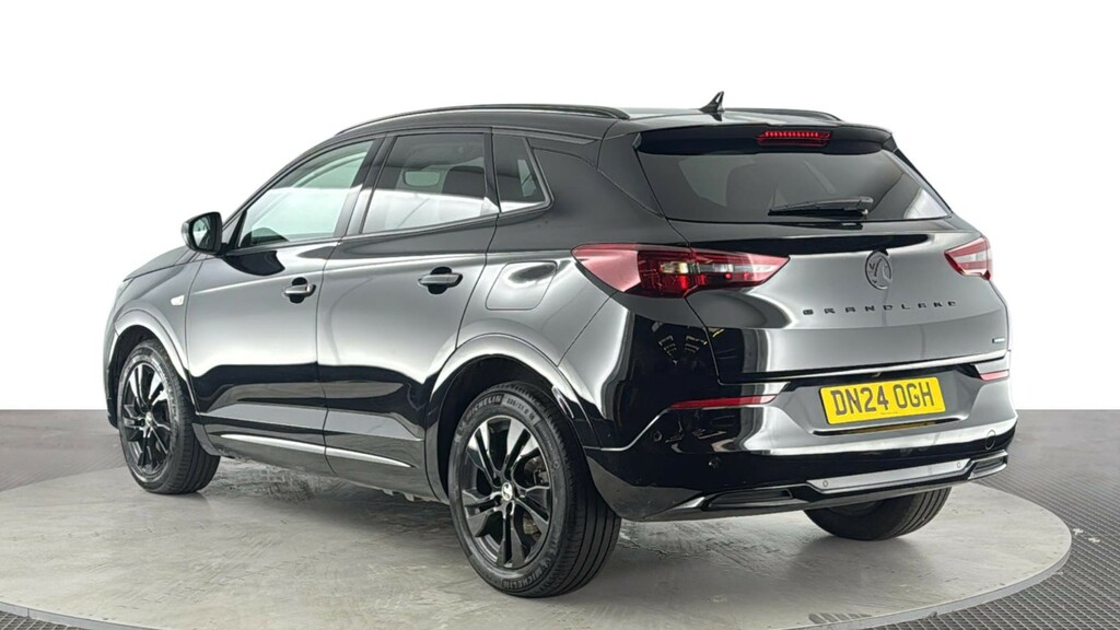 Vauxhall Grandland 1.6 14.2Kwh Gs Suv Plug-in Hybrid DN24OGH Black #6