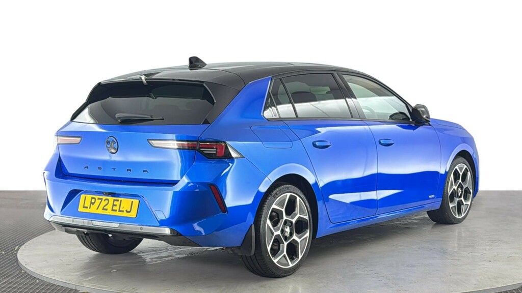 Vauxhall Astra 1.2 Turbo Ultimate Hatchback Euro LP72ELJ Blue #4