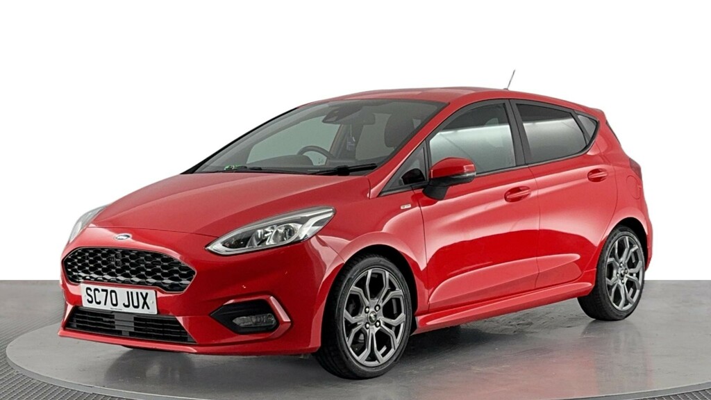 Ford Fiesta 1.0T Ecoboost St-line Edition Hatchback Red