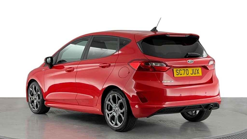 Ford Fiesta 1.0T Ecoboost St-line Edition Hatchback SC70JUX Red #6