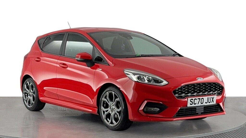 Ford Fiesta 1.0T Ecoboost St-line Edition Hatchback SC70JUX Red #2