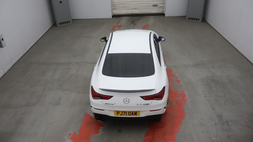 Mercedes-Benz CLA Class 2.0 Cla45 Amg S Coupe 8G-dct 4Matic Eu White #2