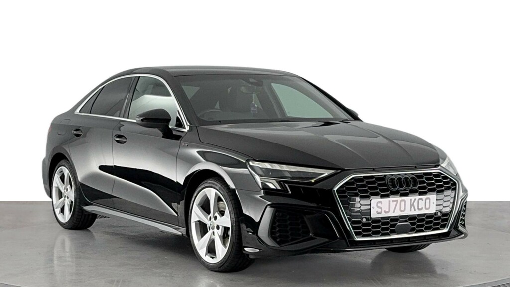 Audi A3 1.5 Tfsi 35 S Line Saloon Euro 6 Black #2
