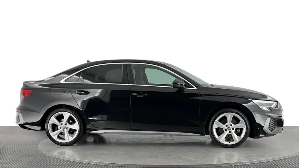 Audi A3 1.5 Tfsi 35 S Line Saloon Euro 6 Black #3