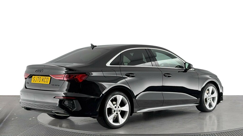 Audi A3 1.5 Tfsi 35 S Line Saloon Euro 6 Black #4