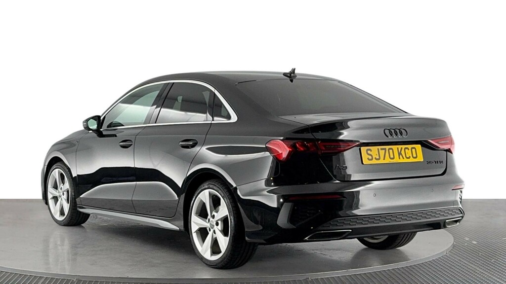 Audi A3 1.5 Tfsi 35 S Line Saloon Euro 6 Black #6
