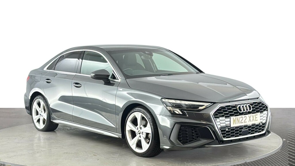 Audi A3 1.5 Tfsi 35 S Line Saloon S Tronic Euro WN22XXE Grey #2