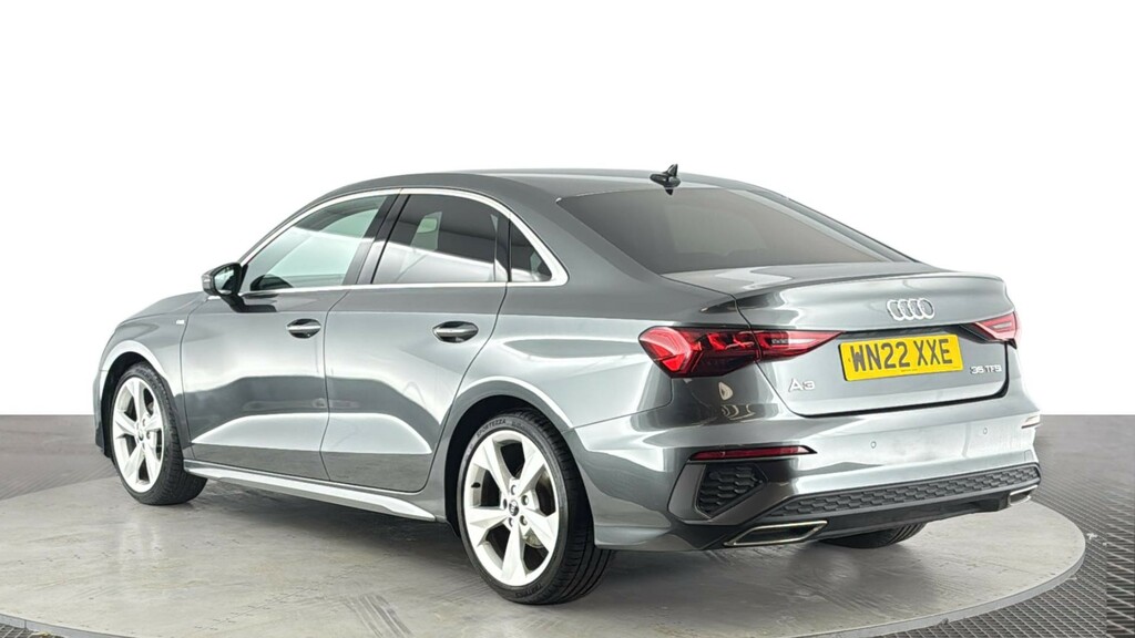 Audi A3 1.5 Tfsi 35 S Line Saloon S Tronic Euro WN22XXE Grey #6