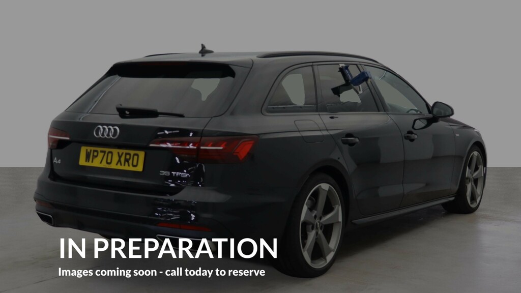 Audi A4 Avant 2.0 Tfsi 35 Black Edition Estate S Tron Black