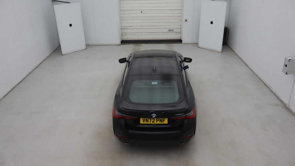 BMW 4 Series Gran Coupe 2.0 420D Mht M Sport Hatchback Hybrid A Black #2