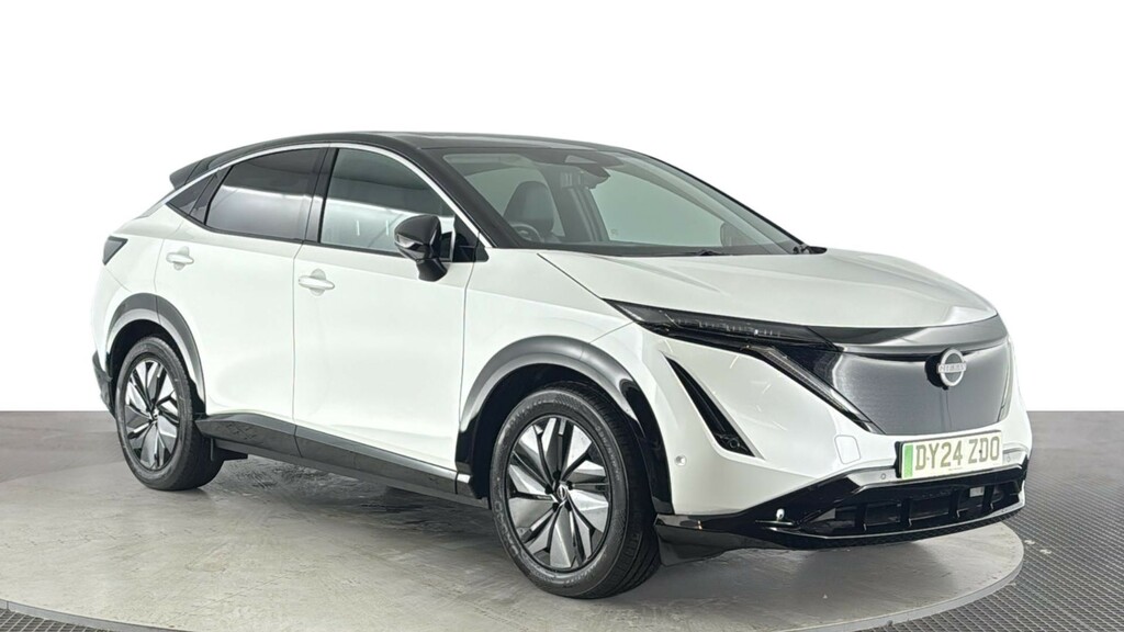 Nissan Ariya 87Kwh Evolve Suv 22Kw Charger 2 White #2