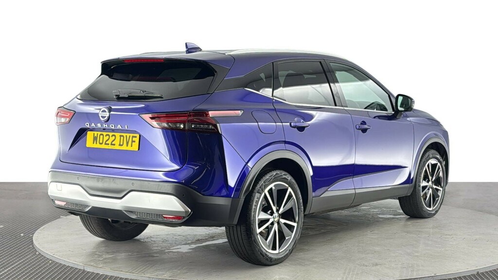 Nissan Qashqai 1.3 Dig-t Mhev Tekna Suv Hybrid Blue #4