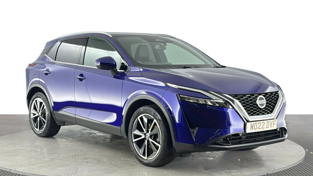 Nissan Qashqai 1.3 Dig-t Mhev Tekna Suv Hybrid Blue #2