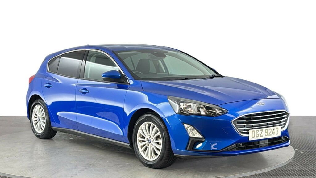 Ford Focus 1.0T Ecoboost Titanium Hatchback Blue #2