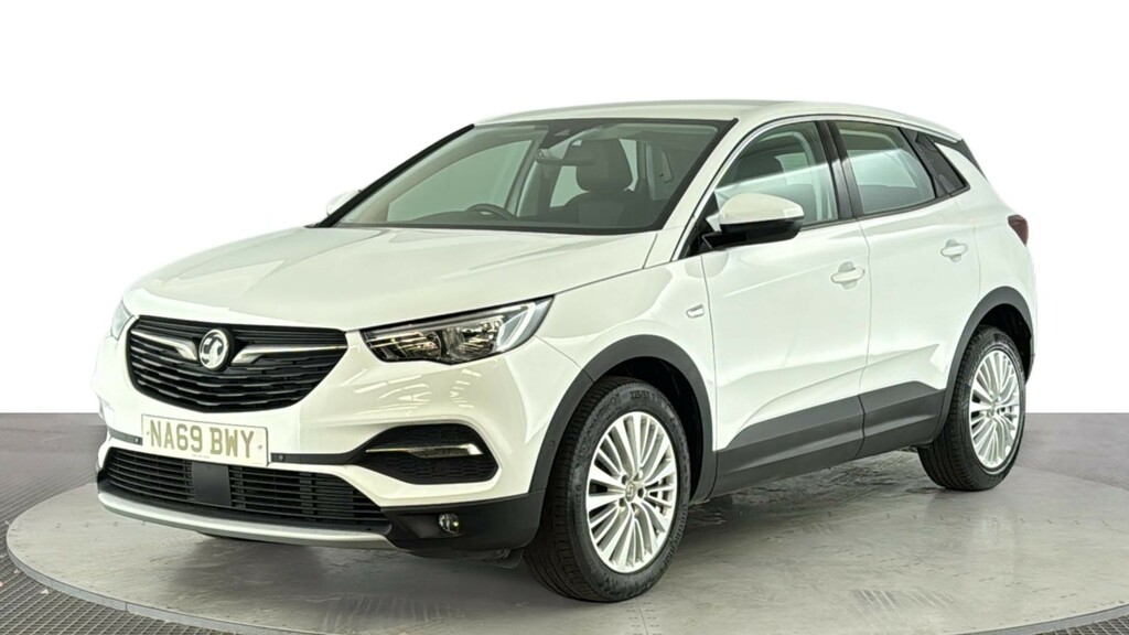 Vauxhall Grandland X 1.2 Turbo Gpf Tech Line Nav Suv White