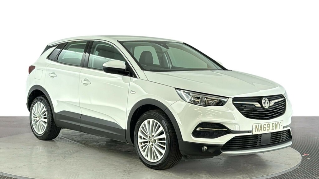 Vauxhall Grandland X 1.2 Turbo Gpf Tech Line Nav Suv White #2