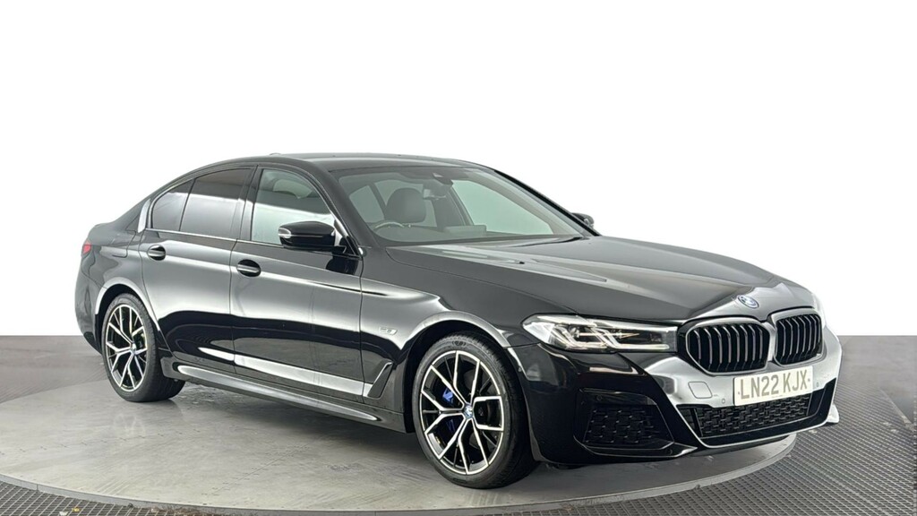 BMW 5 Series 2.0 530E 12Kwh M Sport Saloon Plug-in H Black #2