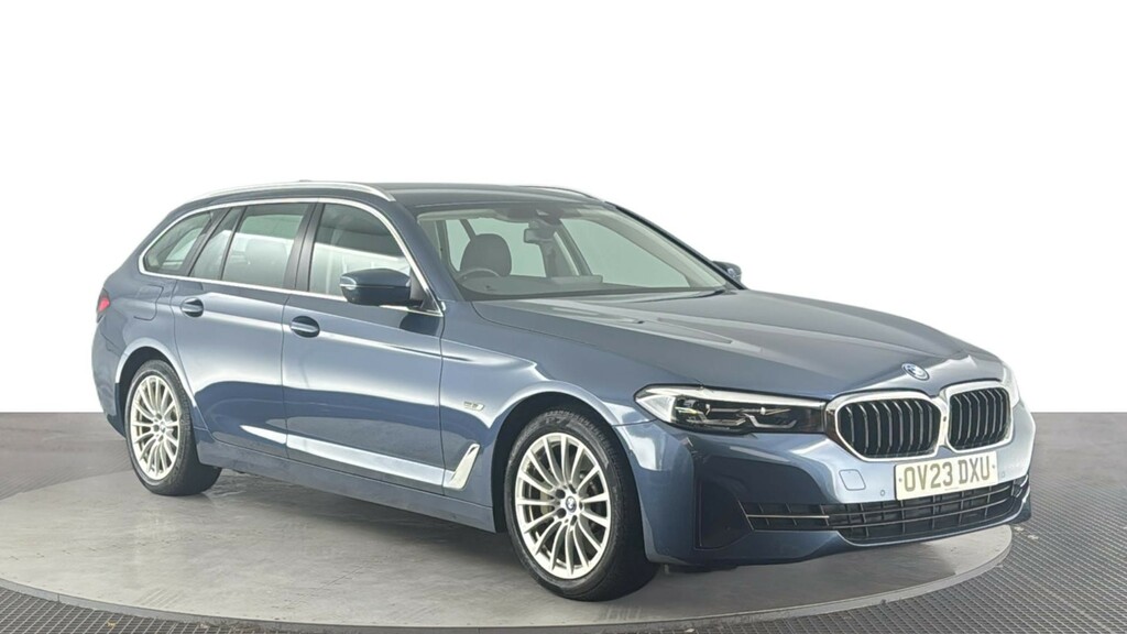 BMW 5 Series 2.0 530E 12Kwh Se Touring Plug-in Hybri Blue #2