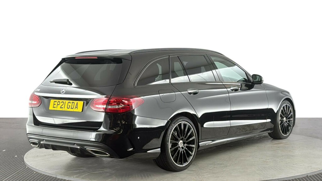Mercedes-Benz C Class 1.5 C200 Mhev Amg Line Night Edition Premium Plus Black #4