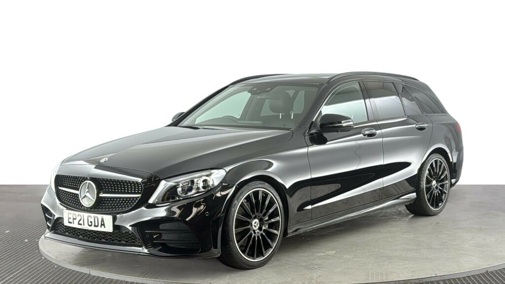 Mercedes-Benz C Class 1.5 C200 Mhev Amg Line Night Edition Premium Plus Black