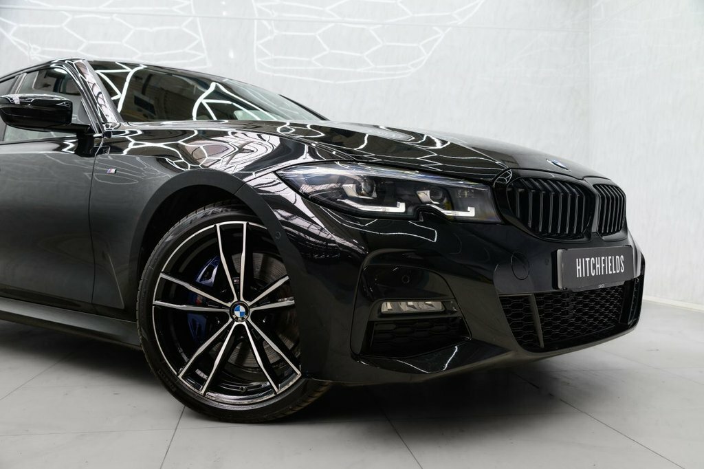 BMW 3 Series 2L M Sport WN71YBA Black #2