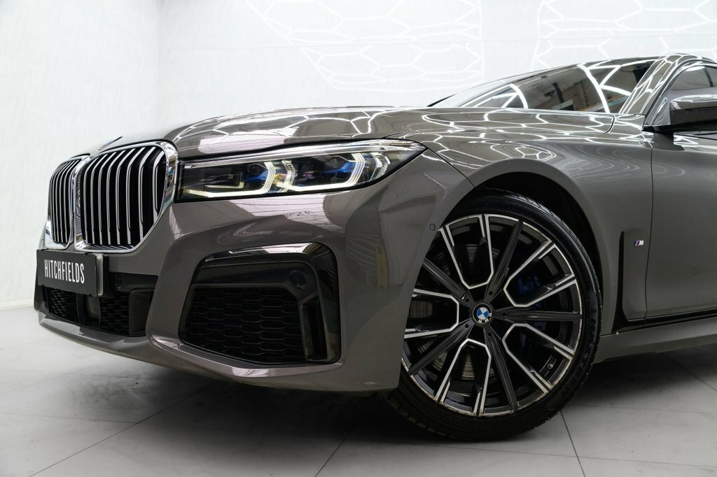 BMW 7 Series Saloon Silver #10