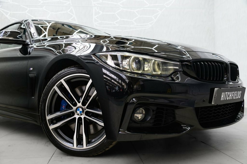 BMW 4 Series Gran Coupe 3L M Sport Black #2