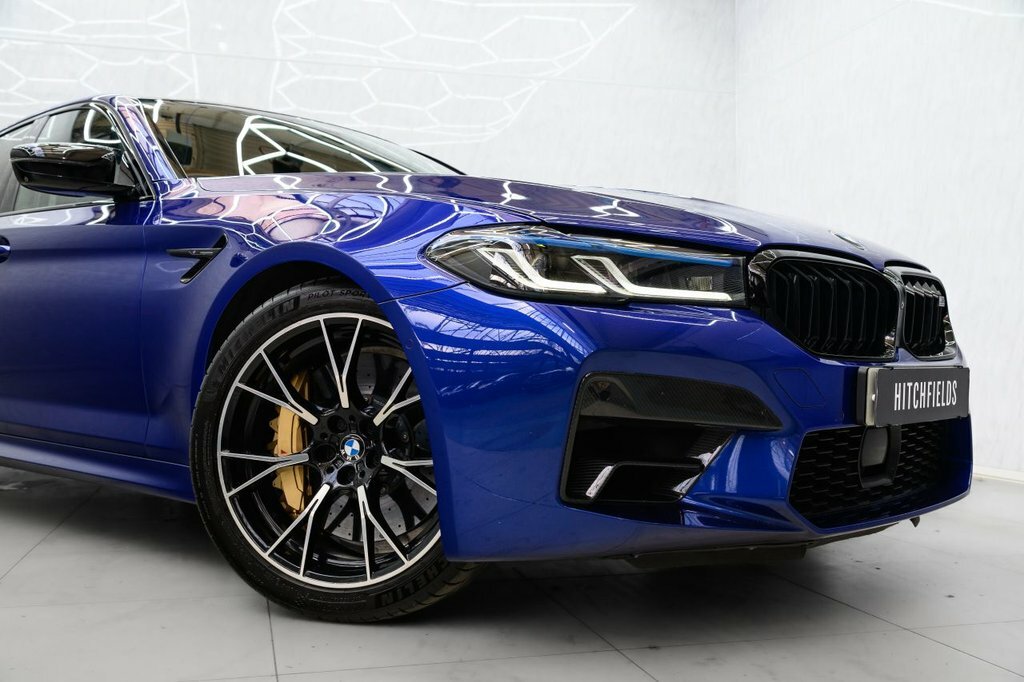 BMW M5 4.4L Competition Blue #2