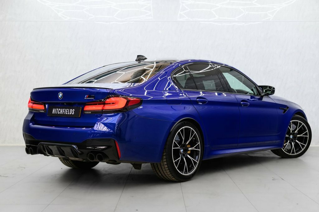 BMW M5 4.4L Competition Blue #6