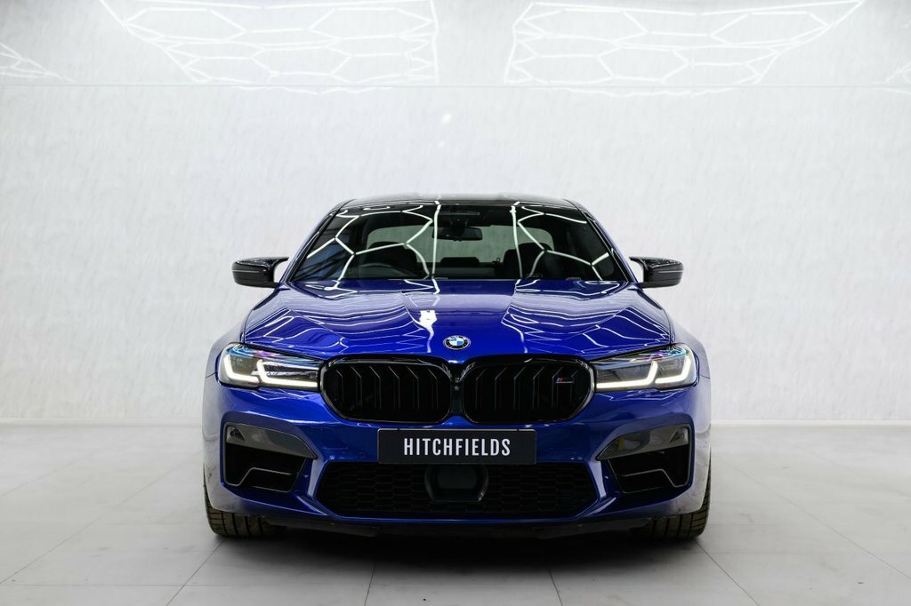 BMW M5 4.4L Competition Blue #4