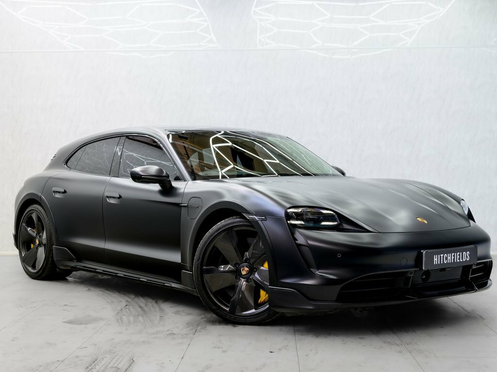 Porsche Taycan Estate Black