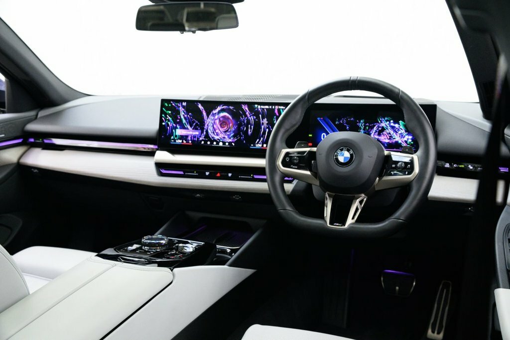 BMW 5 Series 2L M Sport Pro VX73MDV Blue #3