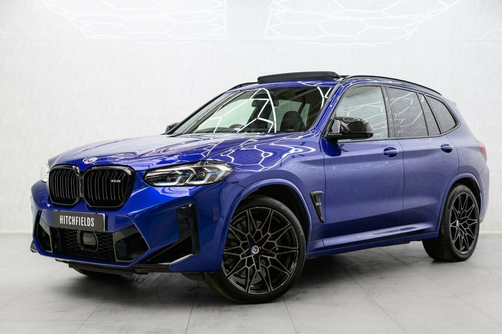 BMW X3 M 3L Competition Blue #5