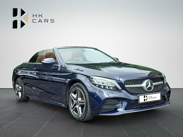 Mercedes-Benz C Class 1.5 C200 Mhev Amg Line Edition Cabriolet Petro Blue