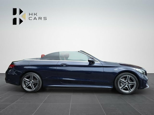 Mercedes-Benz C Class 1.5 C200 Mhev Amg Line Edition Cabriolet Petro DM21FPG Blue #3
