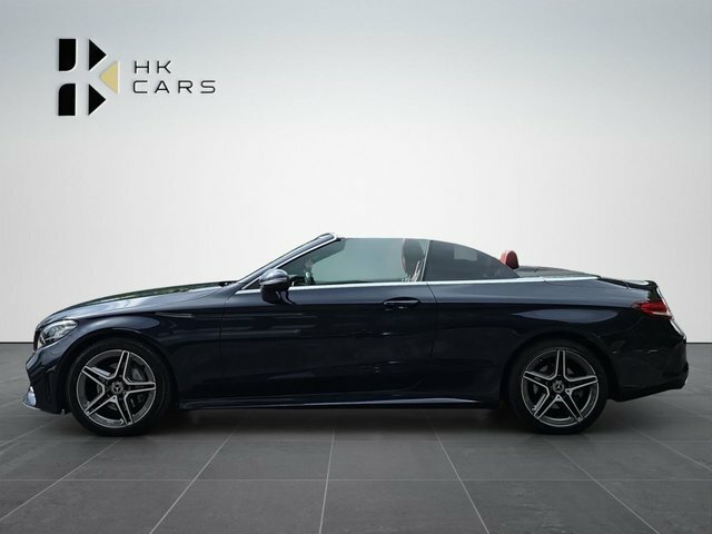 Mercedes-Benz C Class 1.5 C200 Mhev Amg Line Edition Cabriolet Petro DM21FPG Blue #4