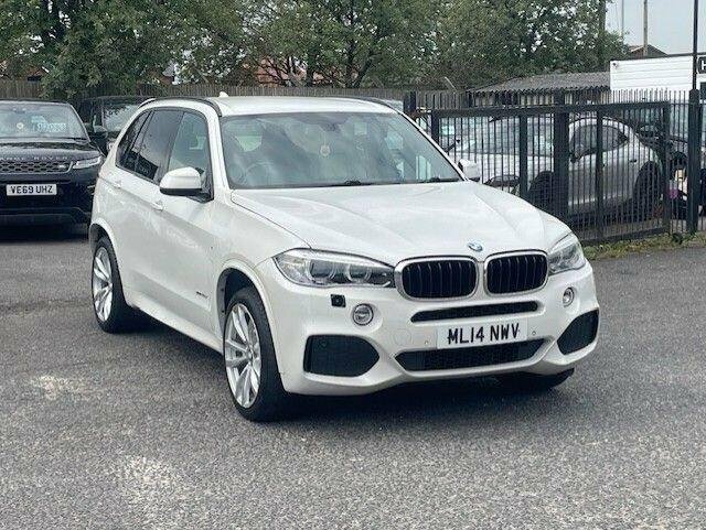 BMW X5 2014 3.0 30D M Sport Xdrive Euro 6 Ss White #5